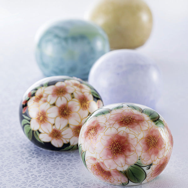 ミニ骨壷 たまいし 花結晶(ゴールド)