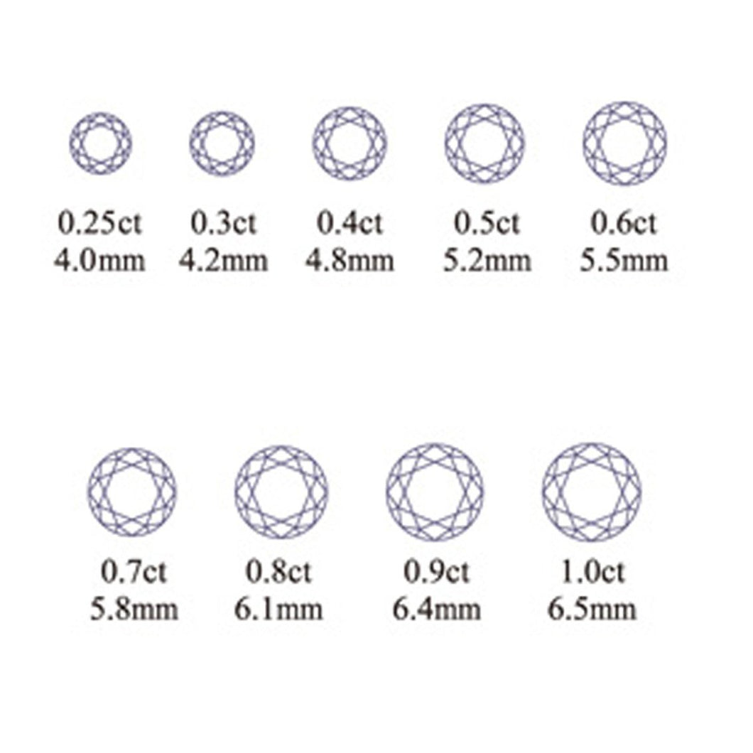 【ご遺骨から作るダイヤモンド0.25ct~(ダイヤ5色から選択)】ペンダントDP008プラチナ950