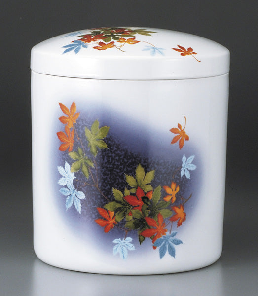 骨壷 四季の花柄もみじ(しきのはながらもみじ) 5寸/6寸/7寸