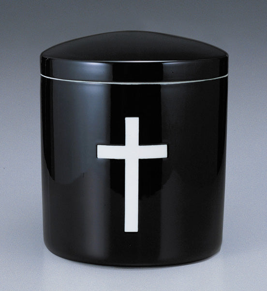 シンプル骨壷 キリスト ネジ付蓋ロック 5寸/6寸/7寸