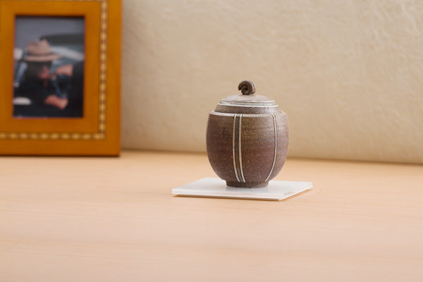 ミニ骨壷 優彩(ゆうさい)丸型 分骨用