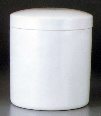 シンプル骨壷 切立 白壷 5寸/6寸/7寸