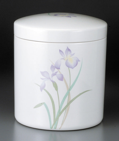 骨壷 切立 パステルアヤメ 5寸/6寸/7寸