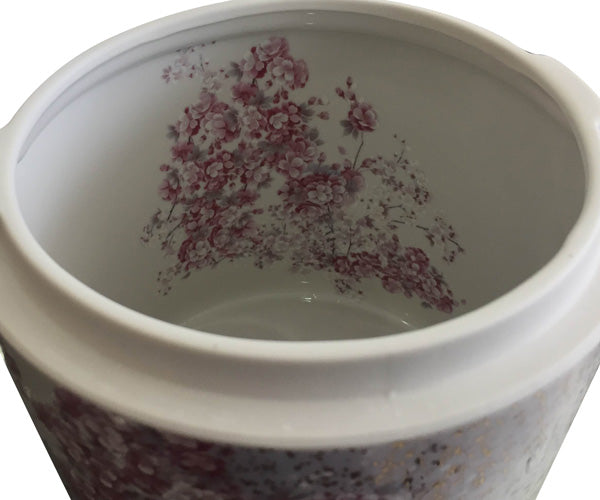 假屋崎省吾プロデュース 骨壷・桐箱・骨覆セット 【八重と鬱金(やえとうこん)】6寸/7寸