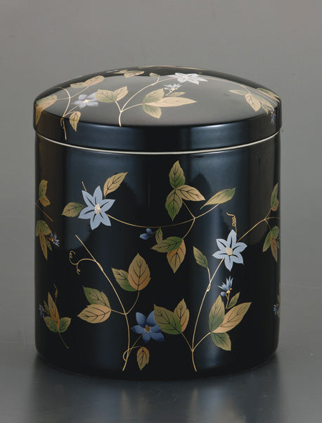 骨壷 黒鉄仙唐草ゴールド(くろてっせんからくさゴールド) 5寸/6寸/7寸