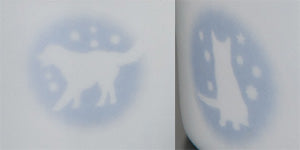 骨壷 ペット パープル 4寸/5寸