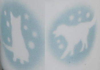 骨壷 ペット ブルー 4寸/5寸