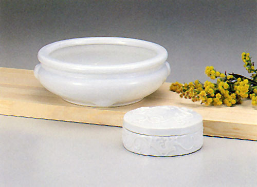 香炉セット 白磁(はくじ)