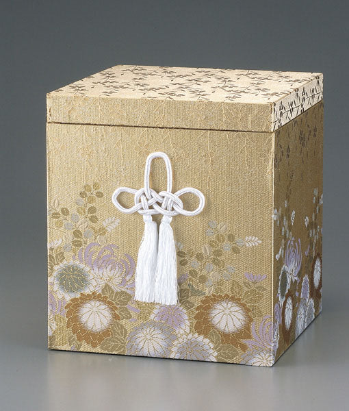 貼箱のみ 金彩菊(きんさいぎく) 骨壷5寸用/6寸用/7寸用