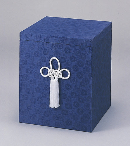 貼箱のみ 紺小菊(こんこぎく) 骨壷5寸用/6寸用/7寸用