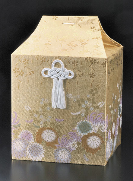 桐箱用骨カバーのみ 金彩菊(きんさいぎく) 骨壷5寸用/6寸用/7寸用