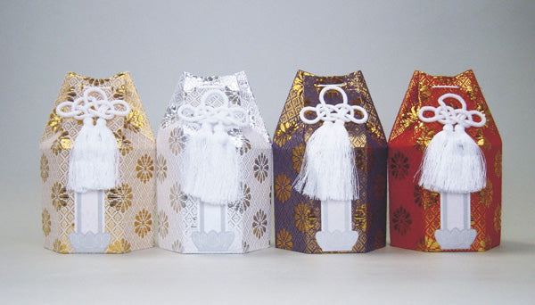 分骨袋のみ 広金 【色は4種類】(ミニ骨壷2.3寸用)