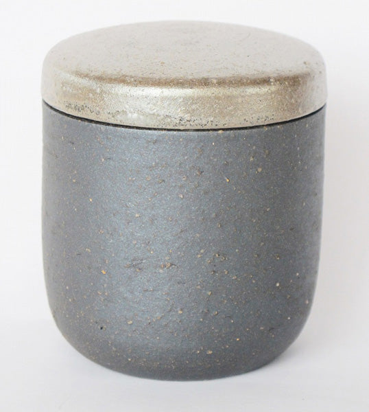 ミニ骨壷 信楽焼 【ふるさと 明星・筒型】Sサイズ/Mサイズ 納骨巾着袋付