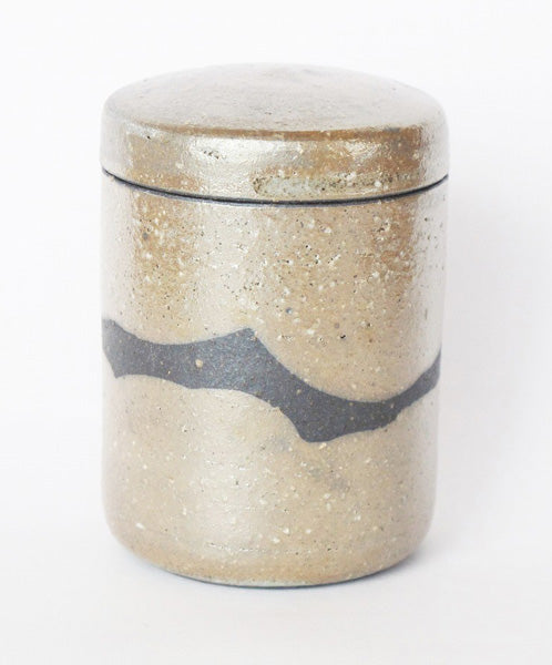 ミニ骨壷 信楽焼 【INORI 天の川】納骨巾着袋付