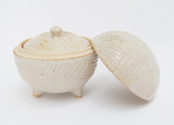 ミニ骨壷 信楽焼 【心奏(しおん)・球】納骨巾着袋付