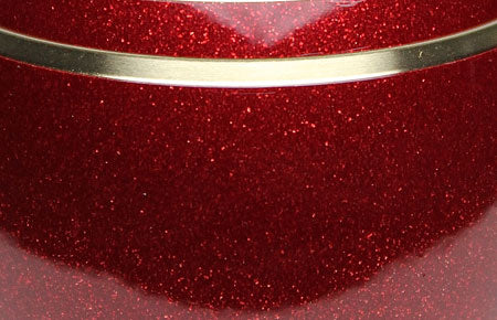 ミニ骨壷 心 赤暁(あかつき)