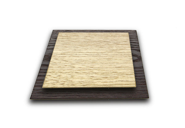 手元供養台 かさね敷板 【アッシュ110×くるみ90】