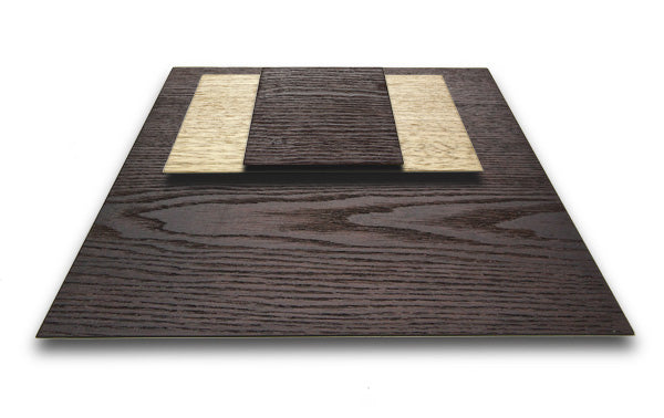 手元供養台 かさね敷板 【アッシュ180-240×くるみ90-180×アッシュ90】