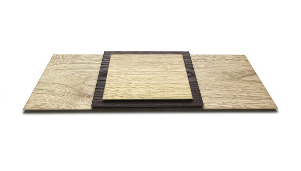 手元供養台 かさね敷板 【くるみ110-250×アッシュ110×くるみ90】