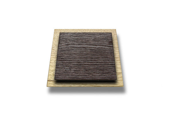 手元供養台 かさね敷板 【くるみ110×アッシュ90】