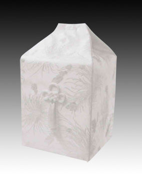 桐箱用骨カバーのみ 花水木【ホワイト】 骨壷5寸用/6寸用/7寸用