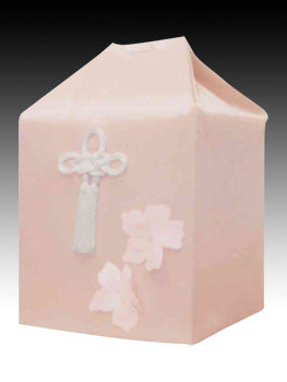 桐箱用骨カバーのみ コ・イ・ヌール【ピンク】 骨壷5寸用/6寸用/7寸用