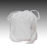 分骨袋のみ さくら「紗」【白】(ミニ骨壷2.3寸用)