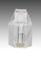 分骨袋のみ パール【ホワイト】(ミニ骨壷2.3寸用)