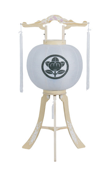 神道用提灯 白峰灯袋紋入(一重一尺・無地)