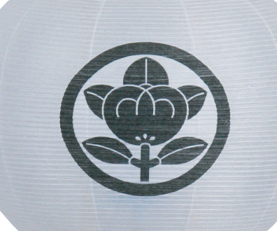 神道用提灯 白峰灯袋紋入(一重一尺・無地)