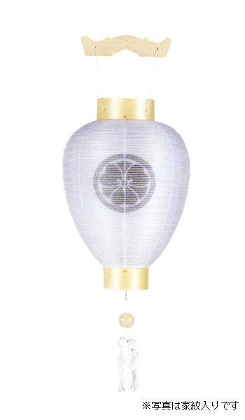 神道用提灯 御所提灯 特選本柾(絹二重・無地)