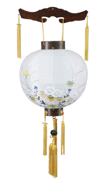 吊提灯 特三丸 ローズ ビニロン(芙蓉)(1台)