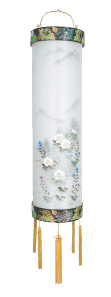 提灯 住吉10番 黒蒔絵絹二重外芙蓉中山水(1台)