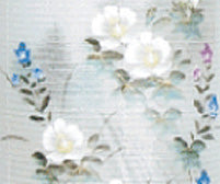 提灯 住吉10番 黒蒔絵絹二重外芙蓉中山水(1台)