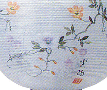 高級提灯 黒檀かずら二重張 10号(1台)