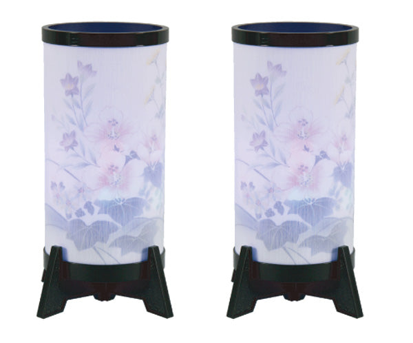 提灯 LEDはなごろも二重芙蓉(1対)