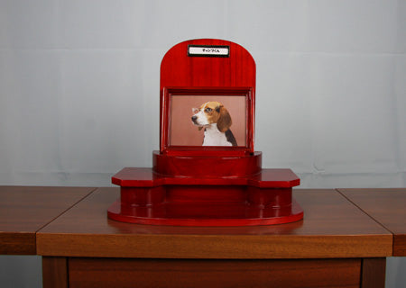 ペット用メモリアル台 【フィレンツェ】紫檀調