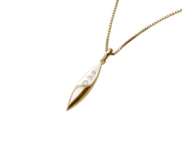 遺骨密封ペンダント(樹脂密封タイプ) JP001 ゴールド 完全防水