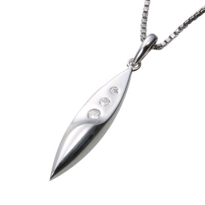 遺骨密封ペンダント(樹脂密封タイプ) JP001 プラチナ 完全防水