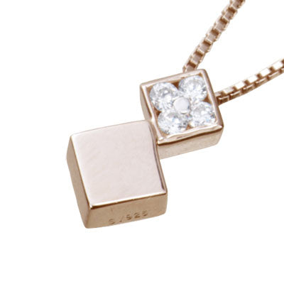 遺骨密封ペンダント(樹脂密封タイプ) JP004 ピンクゴールド 完全防水