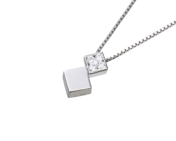 遺骨密封ペンダント(樹脂密封タイプ) JP004 ホワイトゴールド 完全防水