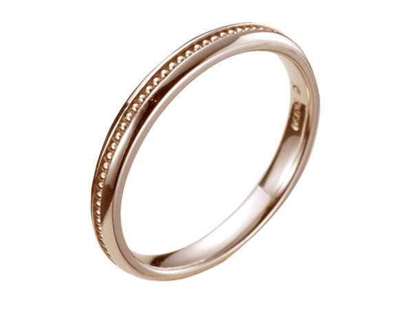 遺骨密封リング(樹脂密封タイプ)JR009 ピンクゴールド 完全防水