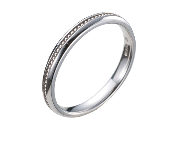 遺骨密封リング(樹脂密封タイプ)JR009 プラチナリング 完全防水