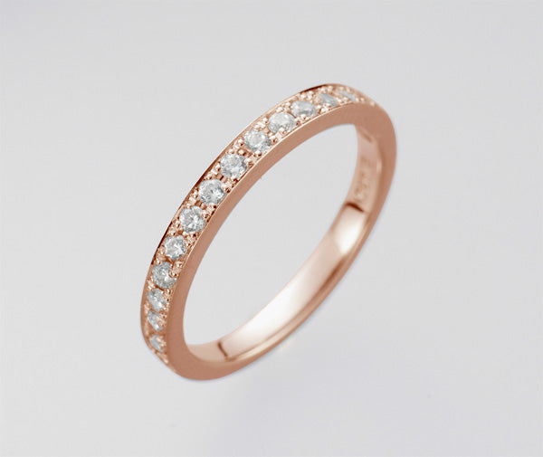 遺骨密封リング(樹脂密封タイプ) JR018 ピンクゴールド 完全防水