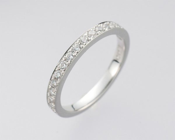 遺骨密封リング(樹脂密封タイプ) JR018 プラチナリング 完全防水