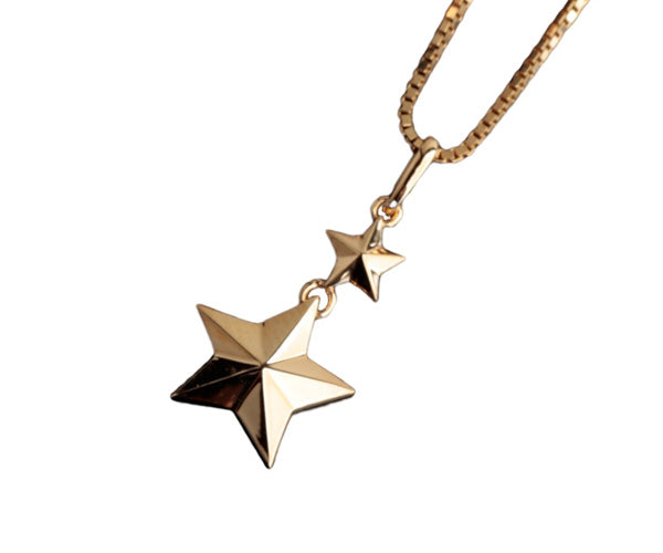 遺骨密封ペンダント(樹脂密封タイプ)星型ペンダントPP003 ゴールド 完全防水