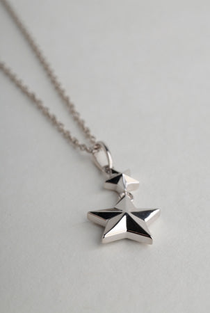 遺骨密封ペンダント(樹脂密封タイプ) 星型ペンダントPP003 プラチナ 完全防水