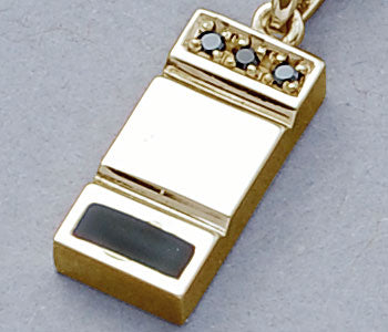 遺骨密封ペンダント(樹脂密封タイプ) クラシックラインペンダントSP-429 ゴールド 完全防水