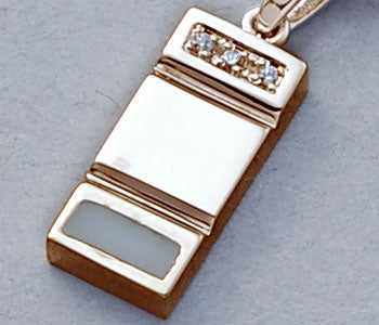 遺骨密封ペンダント(樹脂密封タイプ)SP430 ピンクゴールド 完全防水