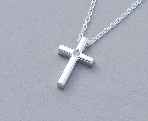 遺骨密封ペンダント(樹脂密封タイプ) SP-434 プラチナ 完全防水